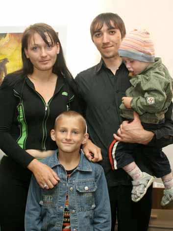 Семья Сергея Полуденко "в сборе"
